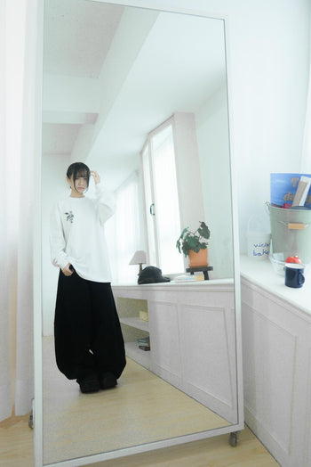 萬馬奔騰寬鬆塗鴉長袖