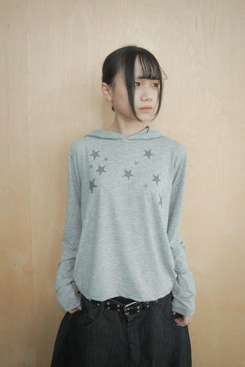 滿天星長袖連帽上衣