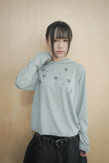 滿天星長袖連帽上衣