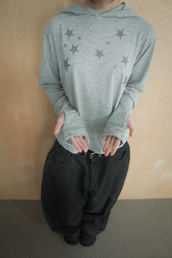 滿天星長袖連帽上衣