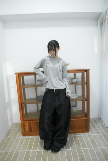 滿天星長袖連帽上衣