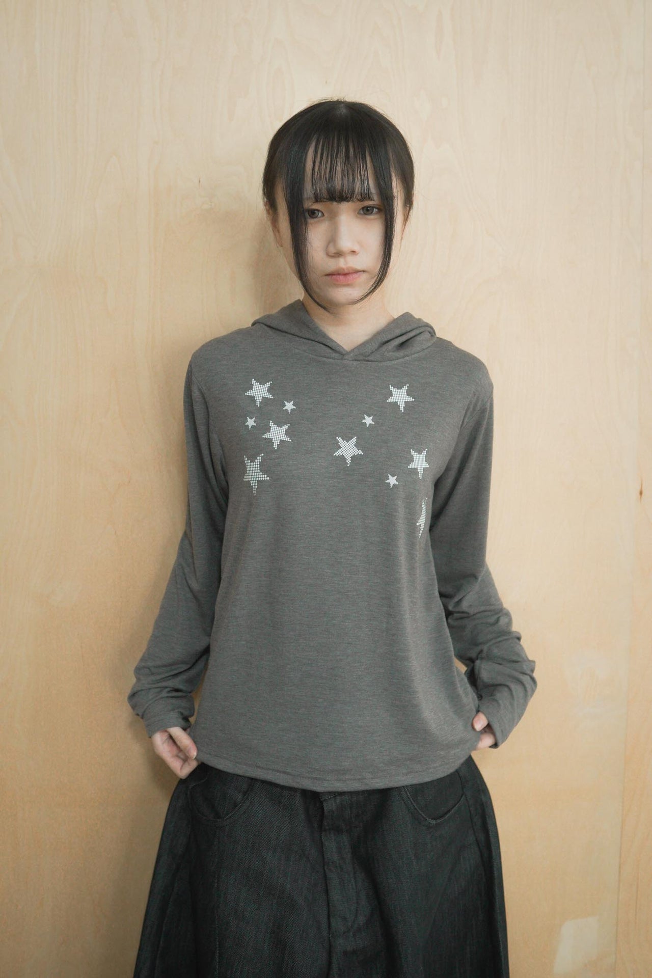 滿天星長袖連帽上衣