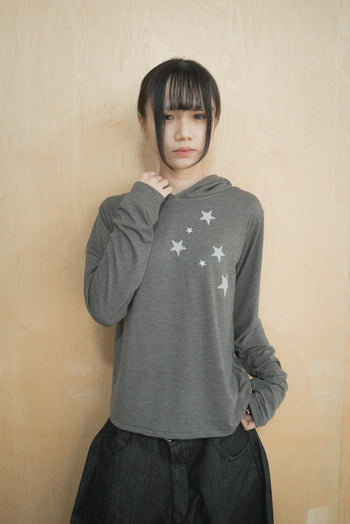 滿天星長袖連帽上衣