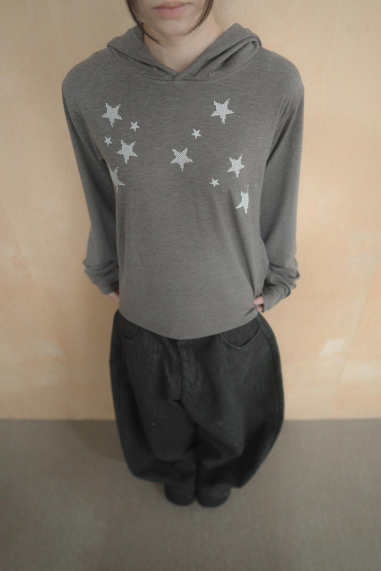 滿天星長袖連帽上衣