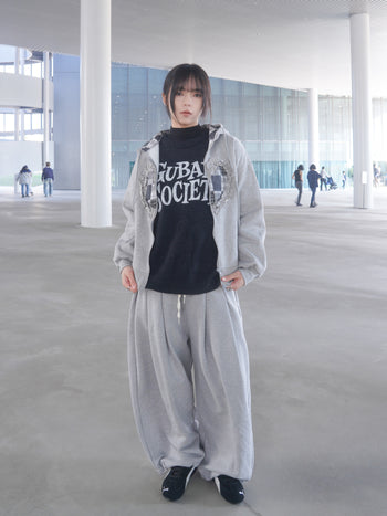 J-H92 韓國立體抽繩愛心貼布連帽外套