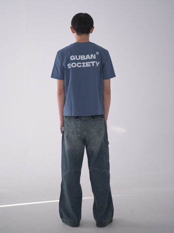 “MADE 𝗚𝘂𝗯𝗮𝗻 " GUBAN SOCIETY GRAPHIC TEE  GB-002