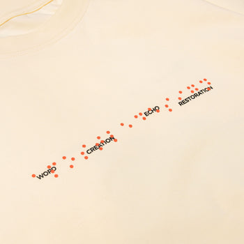 APOSTLE - 26SS WVS-02 “Silent Signal” Braille TEE