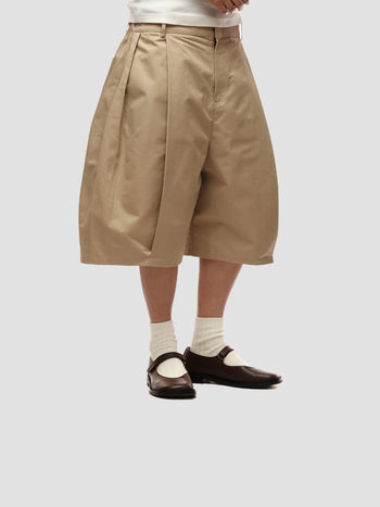 6CRAYON 2.0 – Double Pleated & Loose Fit with Coating (卡其色) P-C161