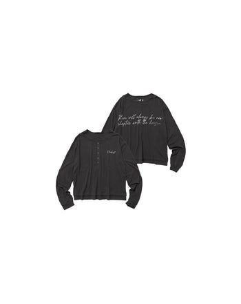 E'TREALOUEST Double-Layered Long-Sleeve Polo Shirt T-E1053