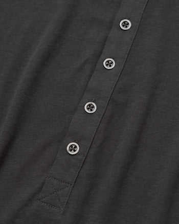E'TREALOUEST Double-Layered Long-Sleeve Polo Shirt T-E1053