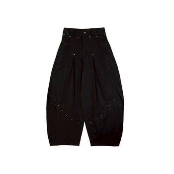 Woden x SATIVASTUDIO WP-01 “Vintageism” Barrel Pants