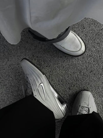 Nike Shox Z metallic-logo sneakers 後避震金屬銀彈簧鞋 AC-N190