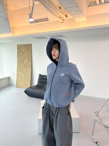 J-B93 雙層軟殼格子衝鋒外套