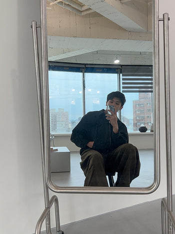 J-B51 復古 boxy 短款 翻領 夾克 休閒百搭 外套