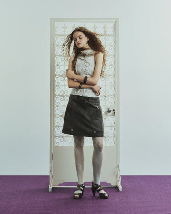 INTO.EIGHT - RUIN SKIRT 廢墟裙 P-I222