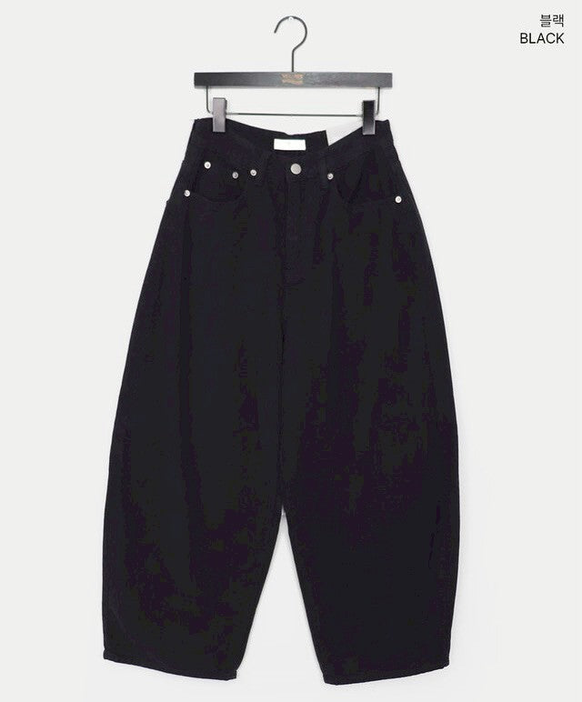 【GUBAN】韓國豹紋字母抓絨寬鬆長褲