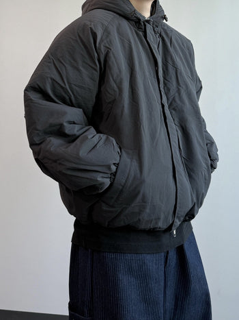 【GUBAN】 正韓寬鬆雙拉鍊保暖外套