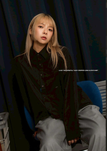 Apostle - 25AW LS-02 Ascent&stilL Boxy Cropped Long-Sleeve Shirt