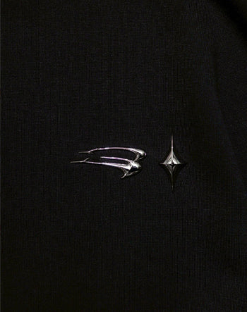 T-C152 E’TREALOUEST 25AW 外縫線五金帽衫