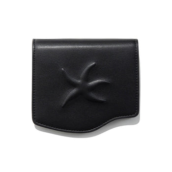 TCM - embossed starfish wave wallet (black) AC-P196
