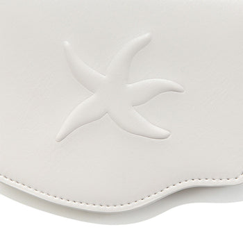 TCM - embossed starfish wave wallet (light grey) AC-P196