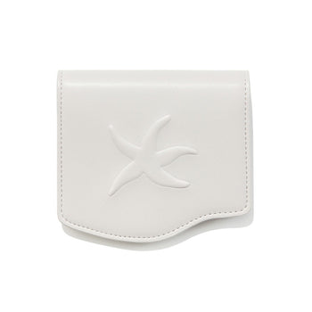 TCM - embossed starfish wave wallet (light grey) AC-P196