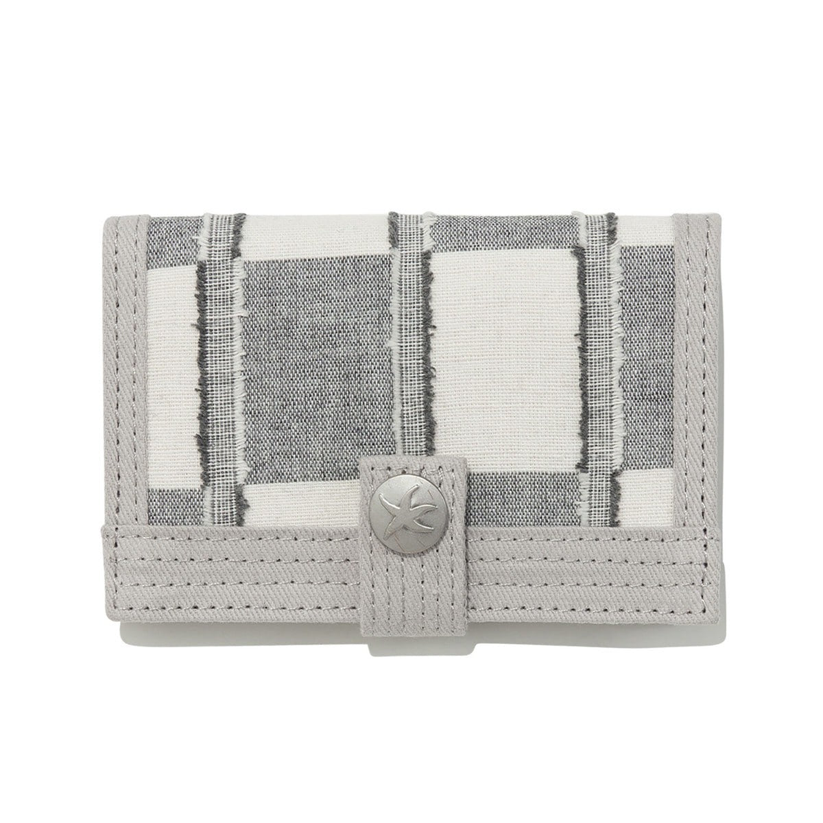 TCM - check button card wallet (grey) AC-P198