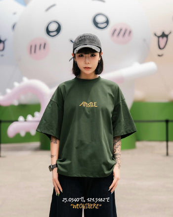 Apostle - WOH-02 "WEOUTHERE" 1st Location TEE