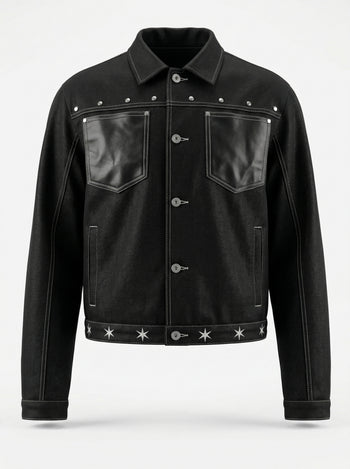 WBI 26AW DUSTLINE / WCS-02刺繡丹寧外套