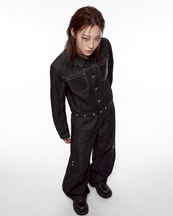 WBI 26AW DUSTLINE / WCS-02刺繡丹寧外套