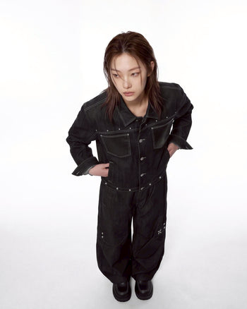 WBI 26AW DUSTLINE / WCS-02刺繡丹寧外套