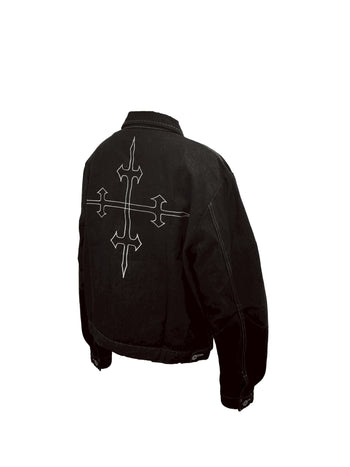 WBI 26AW DUSTLINE / WCS-02刺繡丹寧外套