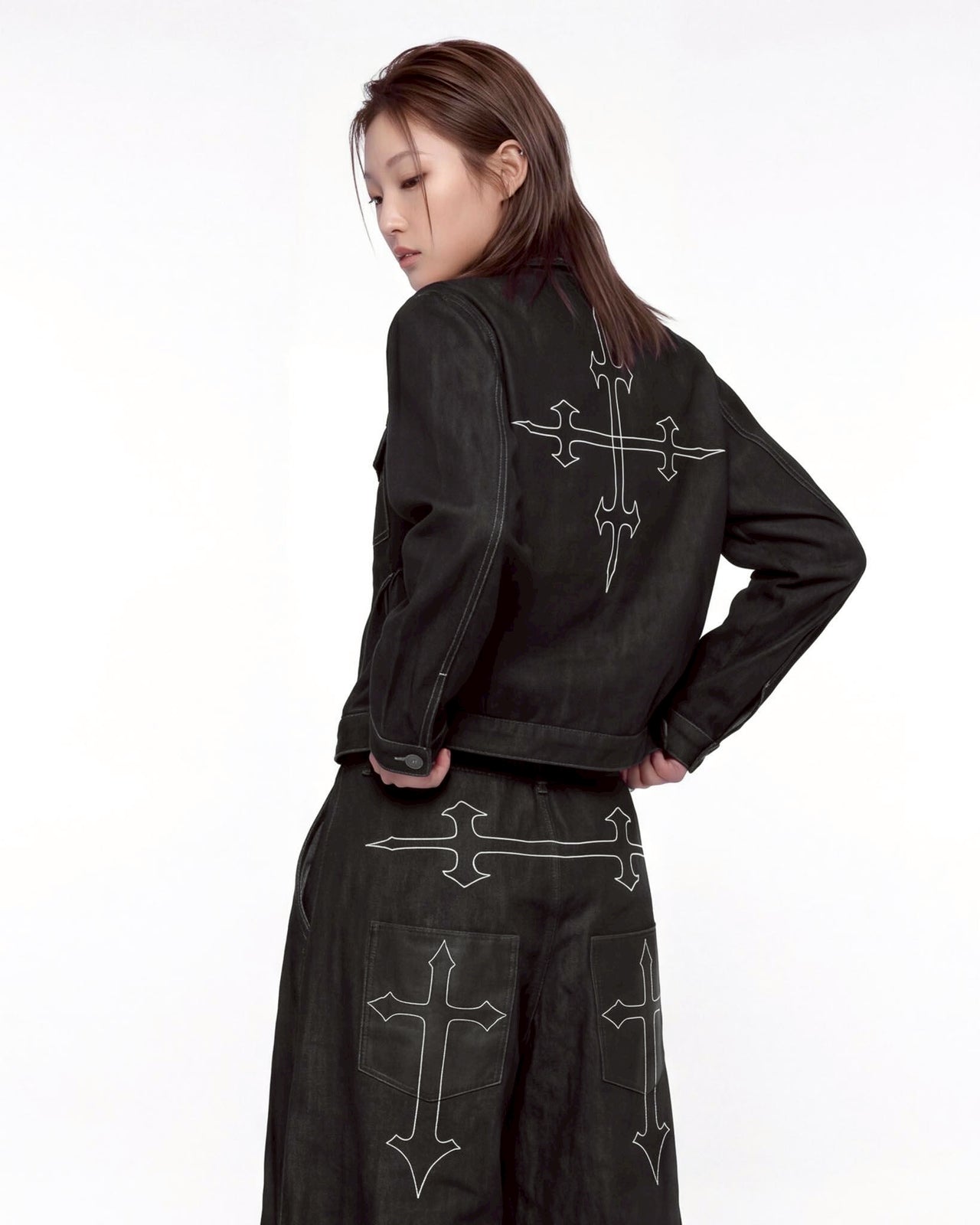 WBI 26AW DUSTLINE / WCS-02刺繡丹寧外套