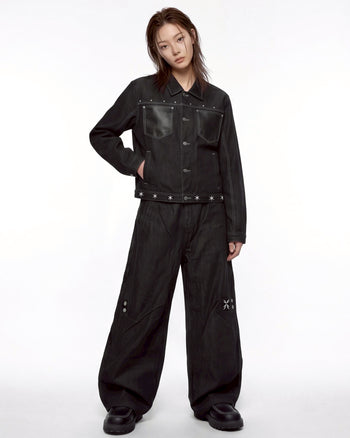 WBI 26AW DUSTLINE / WCS-02刺繡丹寧外套