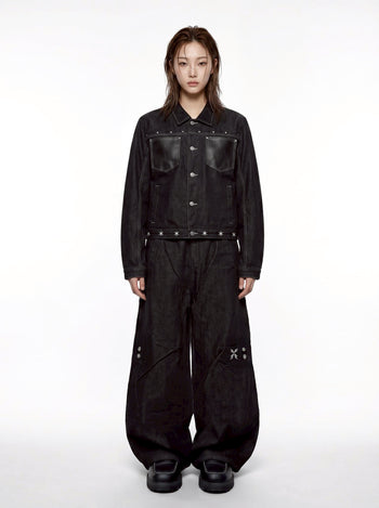 WBI 26AW DUSTLINE / WCS-02刺繡丹寧外套