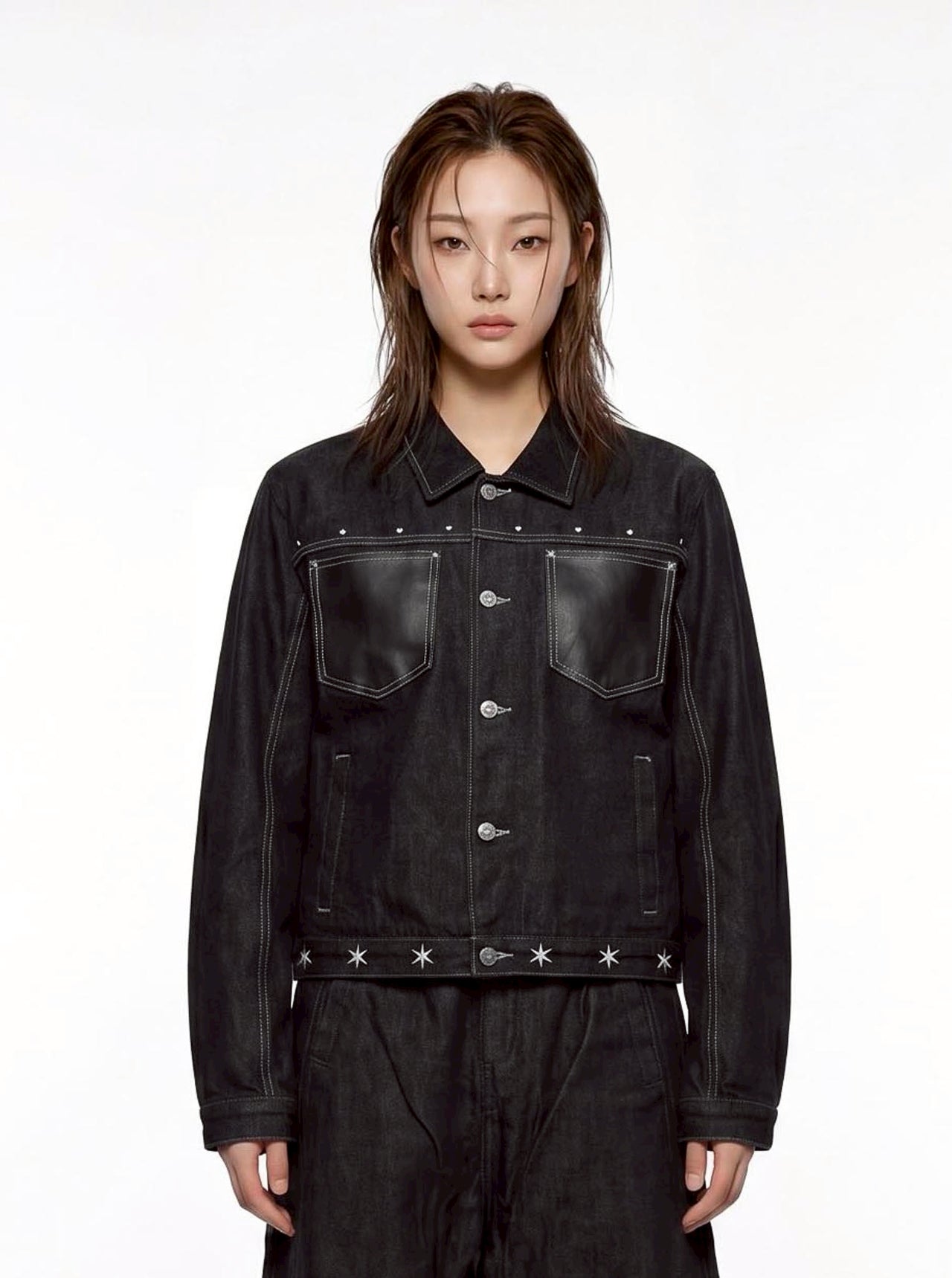 WBI 26AW DUSTLINE / WCS-02刺繡丹寧外套