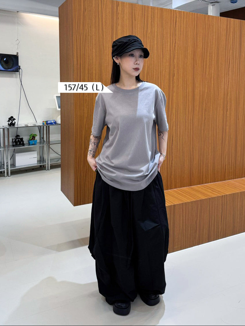 “MADE 𝗚𝘂𝗯𝗮𝗻 " CLEAN FIT BASIC TEE (灰色) GB-001