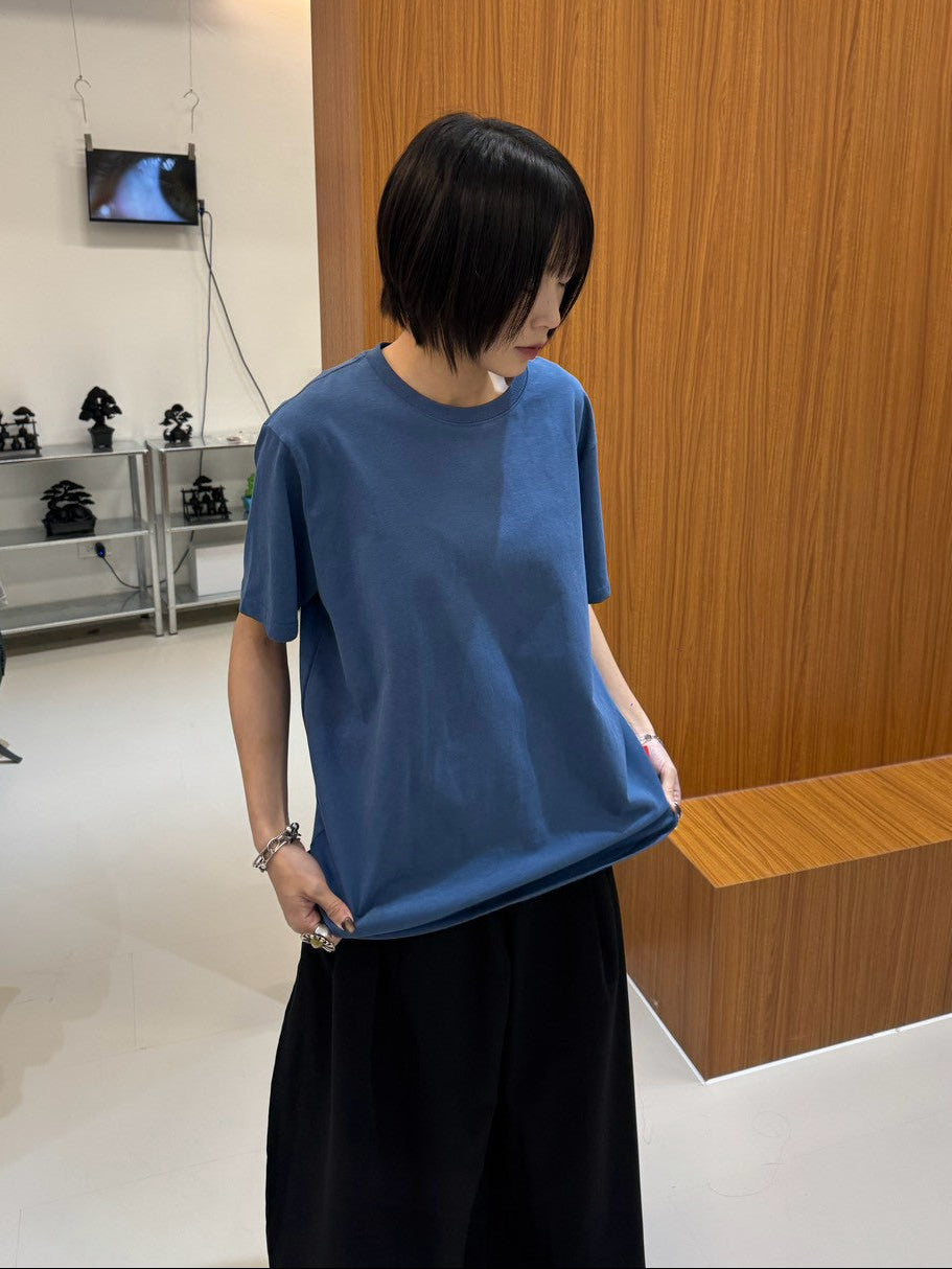 “MADE 𝗚𝘂𝗯𝗮𝗻 " CLEAN FIT BASIC TEE (藍色) GB-001