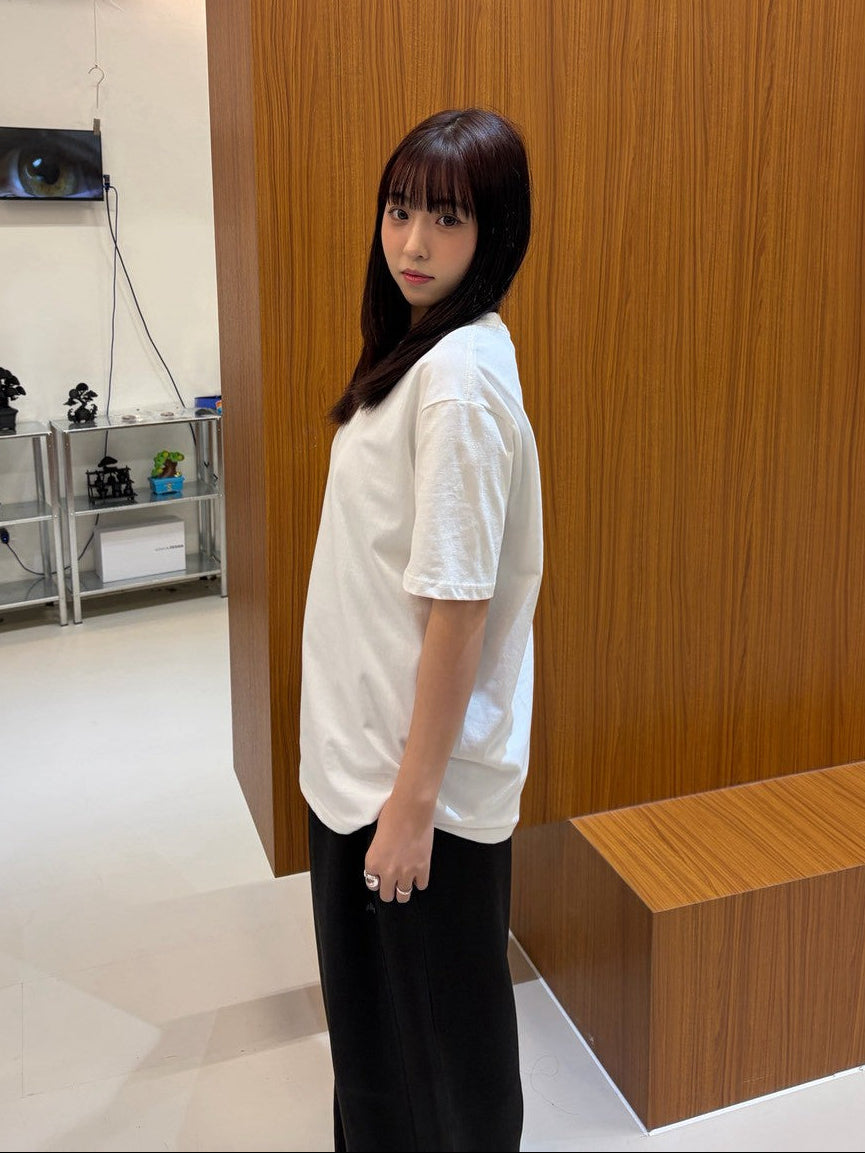 “MADE 𝗚𝘂𝗯𝗮𝗻 " CLEAN FIT BASIC TEE  (白色) GB-001