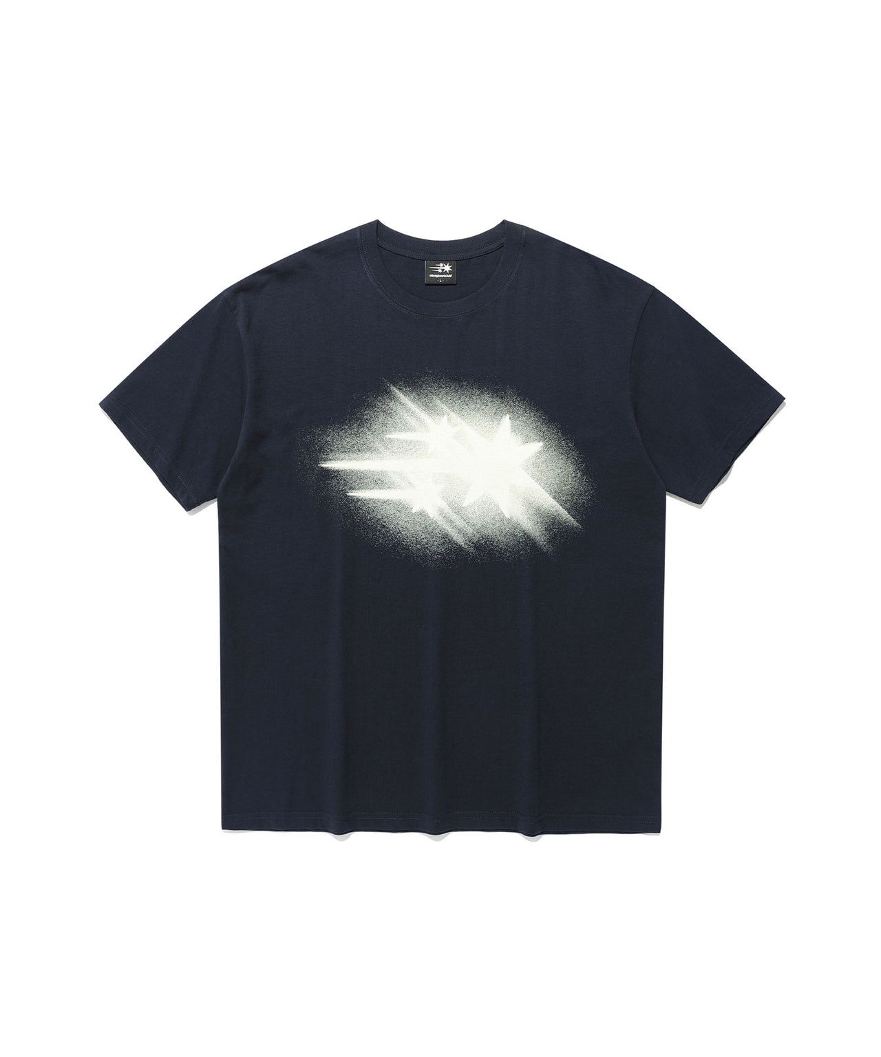 Niceghostclub - MOVING SYMBOL TEE 動態符號T恤 [藏青]  T-N199