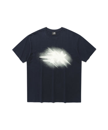 Niceghostclub - MOVING SYMBOL TEE 動態符號T恤 [藏青]  T-N199