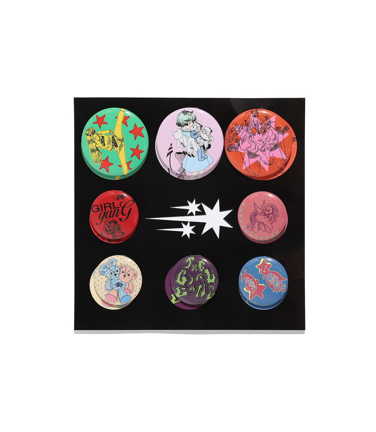 NICEGHOSTCLUB - BUTTON BADGES SET VOL.5 鈕扣徽章套組  AC-N179