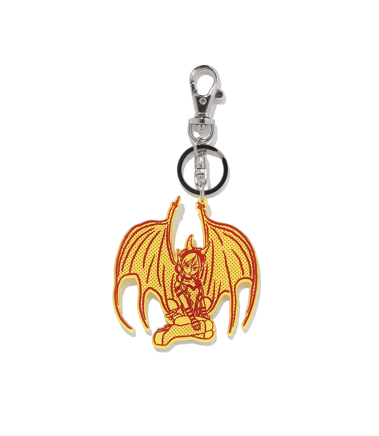 NICEGHOSTCLUB -DEVIL GIRL ACRYLIC KEYCHAIN 惡魔少女亞克力鑰匙圈[黃色] AC-N180