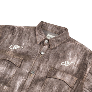 OWST - T-O195 短袖牛仔襯衫