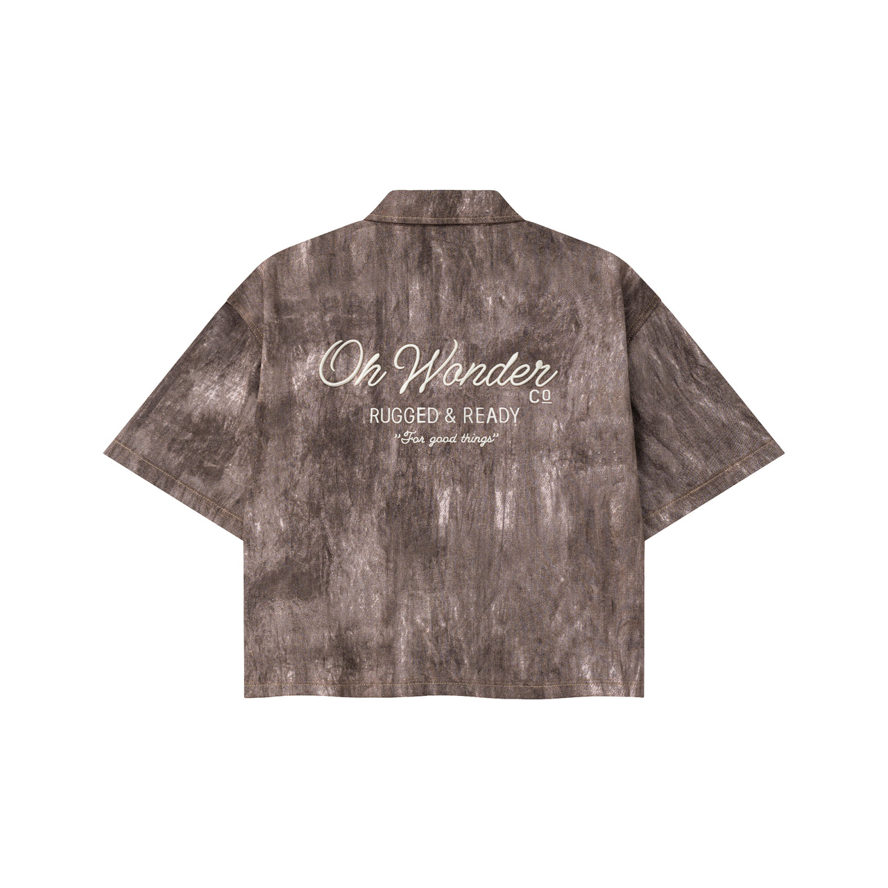 OWST - T-O195 短袖牛仔襯衫