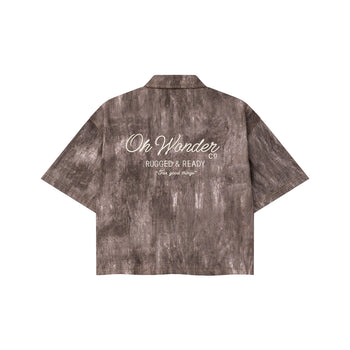 OWST - T-O195 短袖牛仔襯衫