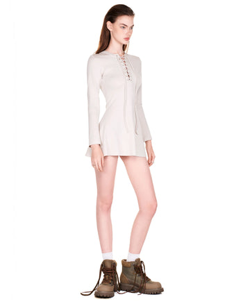 PUSH PUSH - CTRL DRESS 連身裙 (白色) P-P165