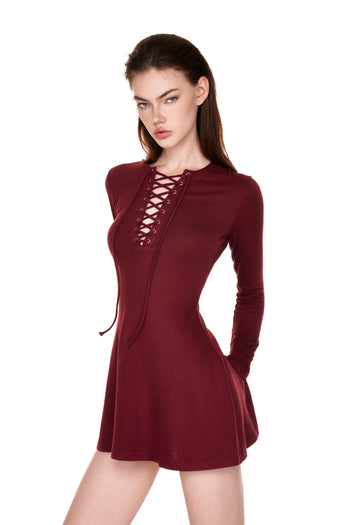 PUSH PUSH - CTRL DRESS 連身裙 (紅色) P-P165