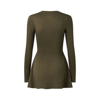 PUSH PUSH - CTRL DRESS 連身裙 (棕色) P-P165