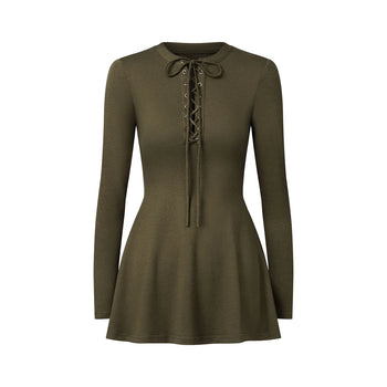 PUSH PUSH - CTRL DRESS 連身裙 (棕色) P-P165
